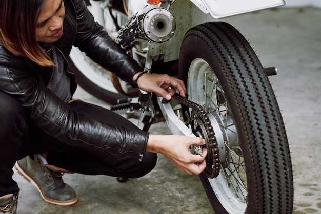 How to fix a flat tire on a motorcycle